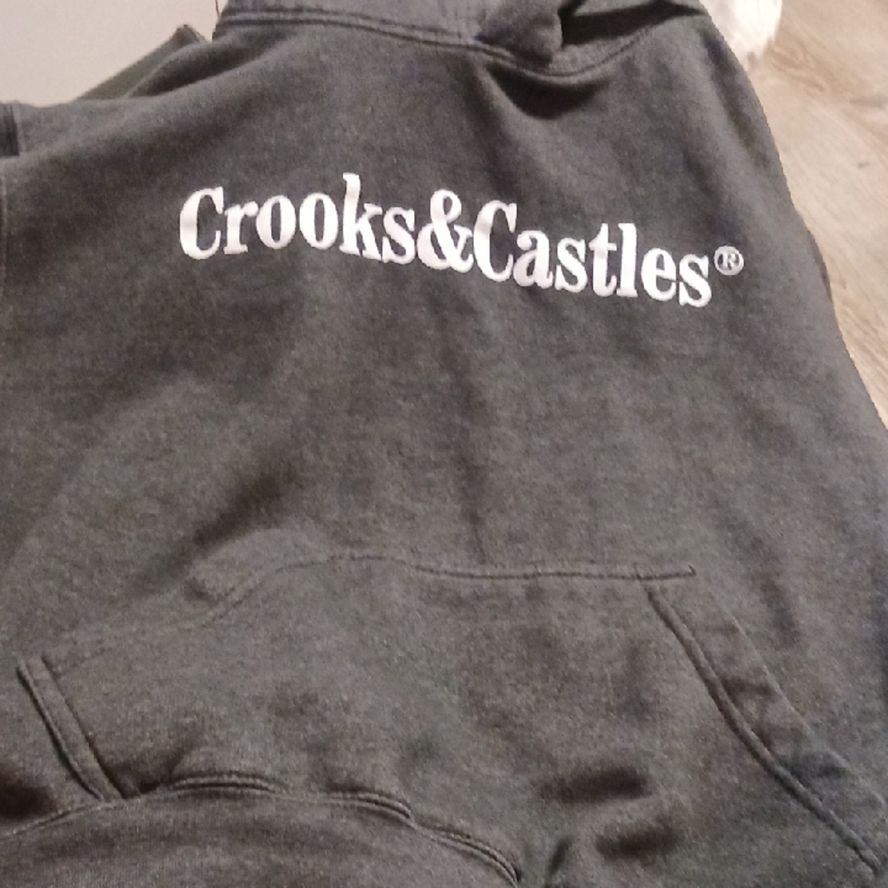 Crooks & Castles Charcoal Hoodie